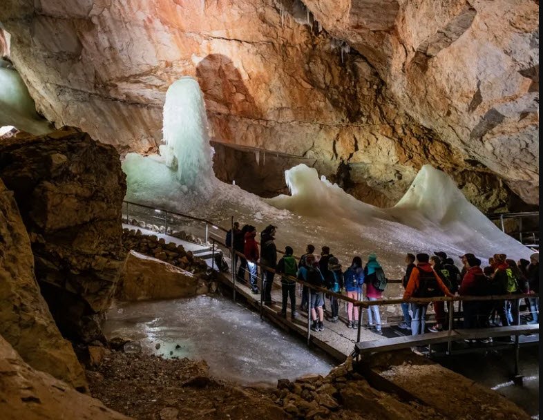 Dachstein Ice Caves and Skywalk, Upper Austria, Austria